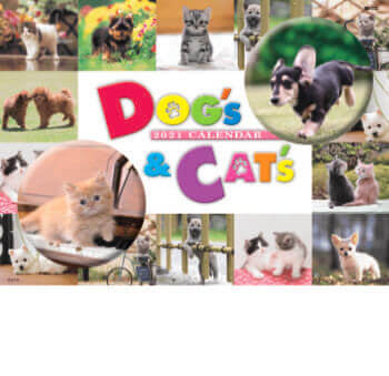 DK-213 Dog&Cat 2021年カレンダー