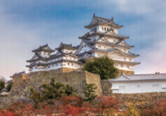 10月 姫路城 日本 魅惑の世界遺産 2022年カレンダーの画像