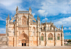 4月バターリャ修道院 ポルトガル 魅惑の世界遺産 2022年カレンダーの画像
