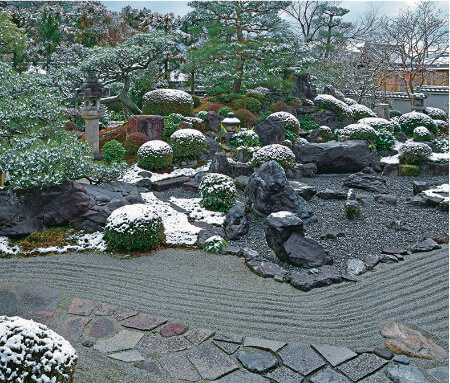 11/12月  妙満寺(京都) 四季の庭 2023年カレンダーの画像