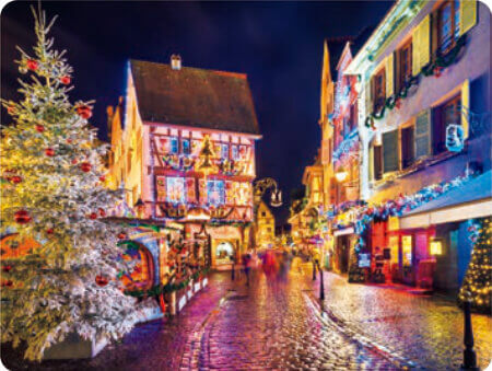 11/12月 コルマール(フランス) 世界のかわいい街と家 2023年カレンダーの画像