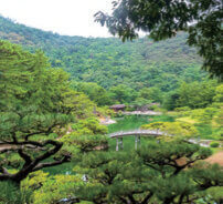 9月 栗林公園(香川) 庭の詩情 2023年カレンダーの画像
