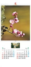コウバイ 花 (Flower Scene) 2024年カレンダーの画像
