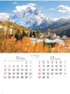 ドロミーティ(イタリア) アルプス 2024年カレンダーの画像