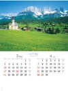 カイザーゲビルゲ(オーストリア) アルプス 2024年カレンダーの画像