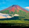 7/8月　忍野村より富士山(山梨) 富士山(フィルムカレンダー） 2024年カレンダーの画像