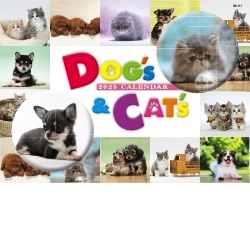 DK-213 Dog&Cat 2025年カレンダー