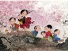 1/2月 早春の香り 風の詩 中島潔作品集(フィルムカレンダー) 2025年カレンダーの画像