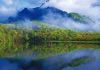 6月	鏡池より戸隠山（長野） 天地自然・森田敏隆写真集 2025年カレンダーの画像