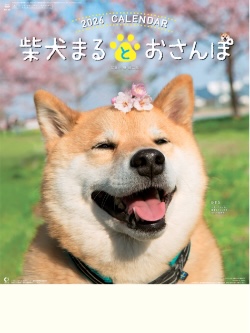 NK-35 柴犬まるとおさんぽ 2026年カレンダー